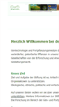 Mobile Screenshot of gen-ethische-stiftung.de